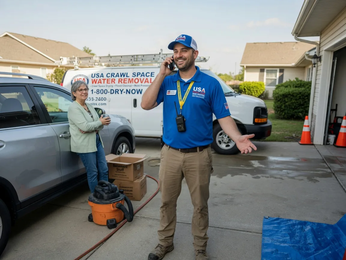 Crawl Space Water Removal Hermitage, TN FAQs